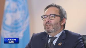 Eksklusibong panayam ng CGTN kay Direktor Ehekutibo Jorge Moreira da Silva  ng United Nations Office for Project Services (UNOPS)