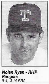 Nolan Ryan Checklist