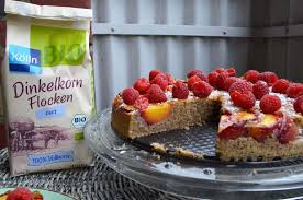 Kolln Dinkelkorn Flocken Healthy Himbeer Dinkelflocken Kuchen Kuchen Zutaten Dinkelflocken Kuchen