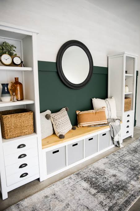 DIY Garage Mudroom with Clayton Homes - Bower Power