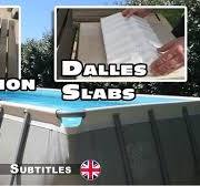 Les dalles de stabilisation pour piscines hors sol rectangulaires