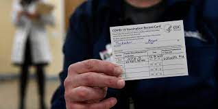 (both vaccines pending approval will require two doses.) Staples Will Laminate Covid Vaccination Cards For Free