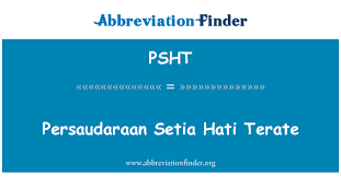 Check spelling or type a new query. Psht Definition Persaudaraan Setia Hati Terate Abbreviation Finder
