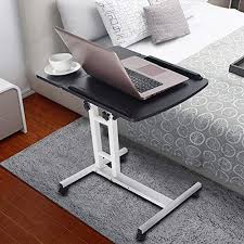 Vecduo Movable Laptop Desk Folding Liftable Rotating Bedside Table Mobile Creative Pc Desk For Bedroom Sofa Tables For Sale Pc Desk Adjustable Computer Desk