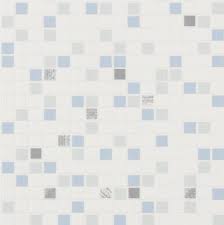 Vertical white tile pops against the black walls, fixtures, and tile lining the floor. Free Download Contour Checker Tile Luxury Vinyl Kitchen Bathroom Wallpaper Blue 998x1000 For Your Desktop Mobile Tablet Explore 48 Blue Bathroom Wallpaper Blue And White Wallpaper Designs Blue Wallpapers