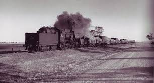 Wimmera Way Back When Railways Patchewollock Line Railway Victoria Australia Train