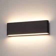 See more ideas about led wall lights, wall lights, lights. Dimmable Led Wall Light Dallas Xl Black Hoftronic