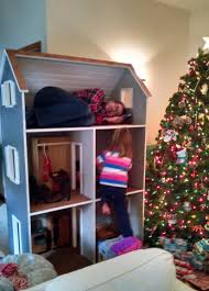 Owning a dollhouse is almost every little girl's dream toy that they will want at some point in their lives. How To Make A Huge Doll House For 18 Dolls Screenfreeparenting Com