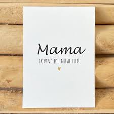 Wij hebben ballonnen voor elke gelegenheid, zoals een verjaardag, trouwdag, geboorte, kinderfeest en nog veel meer. Moederdag Kaart Mommy To Be Mama Ik Vind Jou Nu Al Lief Little Green Planet