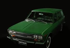 Image result for Apple Green 1958 Datsun