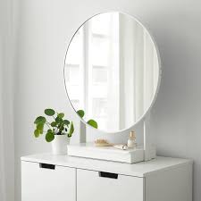 Vennesla Table Mirror White Ikea Specchio Da Tavolo Tavolo Bianco Ikea Idee Ikea