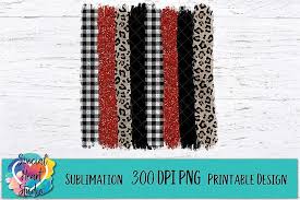 Christmas Sublimation Brush Strokes Png Buffalo Plaid 374747 Sublimation Design Bundles Brush Stroke Png Brush Strokes Sublime