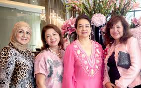 Zahari che and datin sharifah bardah syed abdillah. Afternoon Tea For Charity Pretty In Pink At Four Seasons Kl Tatler Malaysia