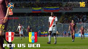Venezuela está programado para disputarse el próximo domingo 27 de junio. Peru Vs Venezuela Eliminatorias Rusia 2018 Fifa 16 Cg Gaming Youtube