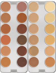 Dermacolor Camouflage Creme Palette 24 Colors Kryolan