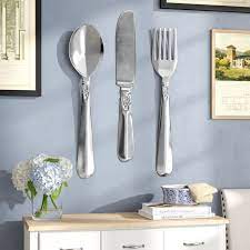Andover Mills Utensil 3 Piece Wall Decor Set In 2021 Kitchen Wall Decor Kitchen Decor Wall Art Dinning Room Wall Decor