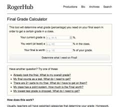 In the parameters that this grade calculator sets, do i put my current overall grade as a percentage of my grade against the full mark of the coursework? 13 Useful Websites That Every College Student Should Not Miss