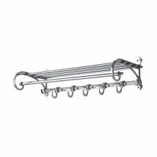 Robe Hook 5 Nickel Hooks Chromed Effect Loft Maison Du Monde Patere Mobilier De Salon