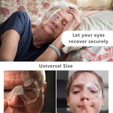 Clear Eye Protect Shield, Med Cataract Sur-gery Recovery Cover Ventilated  Patch Gaurd with Fixed Tape for Eye Post-operative Recovery, 1 pcs : ...