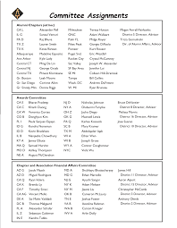 Committee Assignments