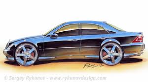 Sketch Mercedes Benz C Klasse W203 Benz C Mercedes Benz Mercedes