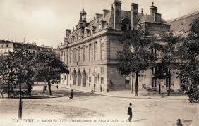 La Mairie Du 13eme Arrondissement Place D Italie Vers 1900 Paris 13eme En 2019 Rue De Paris Paris 13eme Et Vieux Paris