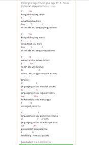 Chord Lagu Indonesia Photos Facebook