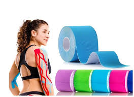 Generic Cotton Athletic Muscle Kinesio Taping Strapping Braces and Supports (5cm, Sky Blue)- Buy Online in Nicaragua at Desertcart - 76248583.