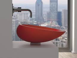 The upscale design of the italian glass displays presents your fresh food with european style. Bathroomsink Basin Italian Manufacturer Glass Design Recently Unveiled A New Collection Of Washbasins Made From V Glass Design Washbasin Design Wash Basin