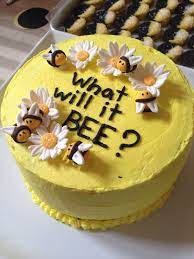 Gender Neutral Baby Shower Cake Bee Theme Baby Shower Cakes Neutral Bee Baby Shower Baby Shower Cakes
