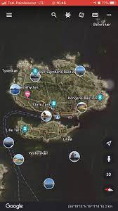 Erangel Map Video Map Google Earth Video Game Devices