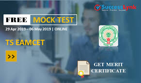 Ts Eamcet Free Mock Test Conducting From 29th Apr 2019 To 06th May 2019 Successlynk Mock Test Mocking Practice Testing