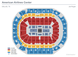 seating maps american airlines center