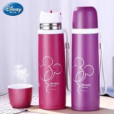 Genuine Disney Mickey Mouse Thermos Water Bottle