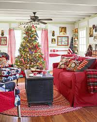 With roots going back to the 1920's, putz houses are made of pressed paper and carefully decorated for a beautiful look. 30 Best Christmas Home Tours Houses Decorated For Christmas