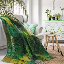 See more ideas about throw blanket, blanket, blanket designs. Lr Resources Patchwork Peacock Green Silk Blend Kantha Throw Blanket Throw80156tbg425a The Home Depot