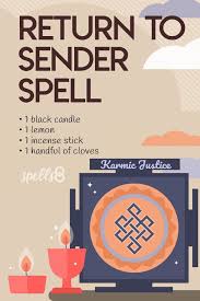 Return To Sender Easy Karmic Justice Spell With Lemon Recipe Revenge Spells Banishing Spell Black Candle Spells