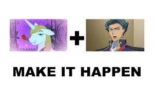 271308 Safe Derpibooru Import Prince Blueblood Code Geass Exploitable Meme Jeremiah Gottwald Make It Happen Meme Orange Twibooru