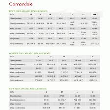 cannondale mountain bike frame sizing chart oceanfur23 com