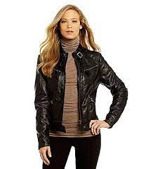 Black Moto Jacket Mssp Fauxleather Moto Jacket Dillards Blazer Jackets For Women Girls Denim Jacket Clothes For Women