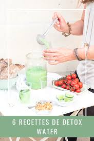 Detox Water Eaux Infusees 6 Recettes D Eaux Infusees Pour L Ete Recettes De Boissons Boisson Alcoolisee Detox Water