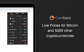 Live updates of all active crypto currencies. Coinstats Crypto Portfolio Tracker