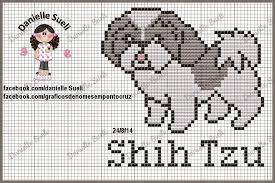 shitzu cinza jpg 827 552 ponto cruz grafico de ponto cruz modelo de ponto cruz de bebe pinterest