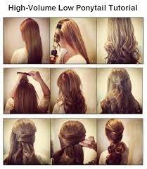 High Volume Low Ponytail Tutorial Hairstyles Tutorial Hair Styles Hair Inspiration Hair Beauty