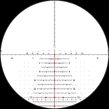 Eine hohe vergrößerung und ein hoher verstellbereich ermöglichen einsatzrelevante schießentfernungen auch über 1.500 meter. Technical Data Sheet Tremor 3 Reticle Low Magnification View