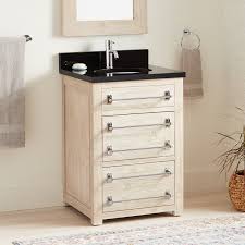 undermount sink whitewash bathroom