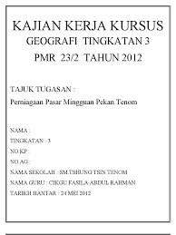 Kajian guna tanah di kawasan tempat tinggal atau sekolah anda. Soalan Kerja Kursus Geografi Tingkatan 3 2019 Persoalan Q