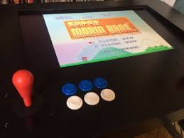 Back in the 1980's most coffee table arcades used 13 screens and 19 for cocktail tables. Raspi Two Player Arcade Coffee Table Raspberry Pi Projects
