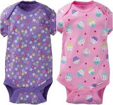 Gerber Onesie Brand New Baby Girls 2 Pack Onesies Cupcake Flower Design Gift Ebay Gerber short sleeve onesie with snap bottom. gerber onesie brand new baby girls 2 pack onesies cupcake flower design gift ebay