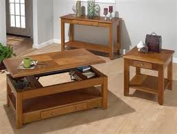 That little bit of extra storage that often best farmhouse design: Sedona Casual Oak Wood Lift Top Coffee Table Set Coffee Table Cool Coffee Tables Oak Coffee Table